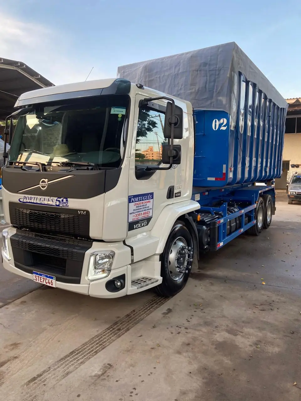 Caçambas Roll On para Região de Santos e Guarujá